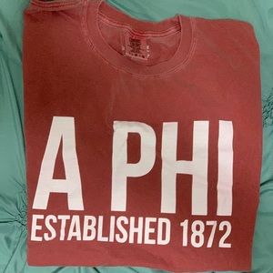 Alpha Phi comfort colors T-shirt